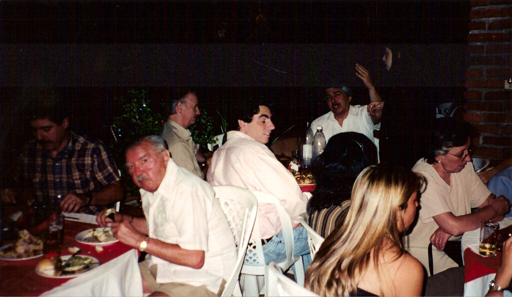 1998 Dic 24 - Papa - Nochebuena en lo de Fede y Ana-B